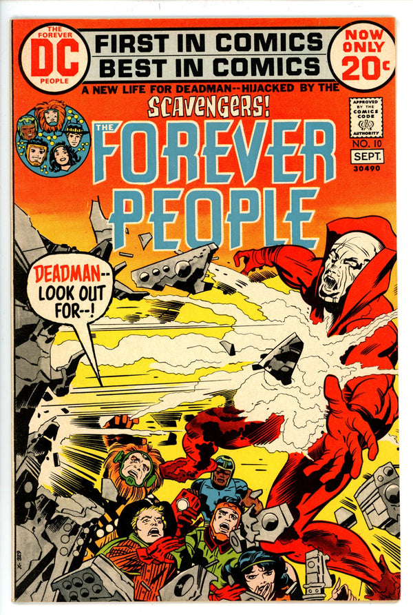The Forever People Vol 1 10 VF-