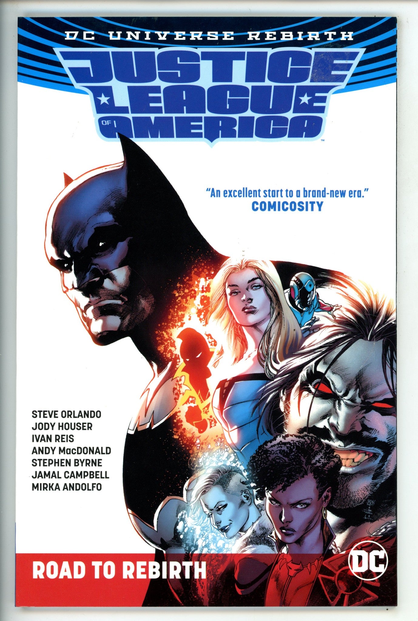 Justice League of America Road to Rebirth TPB