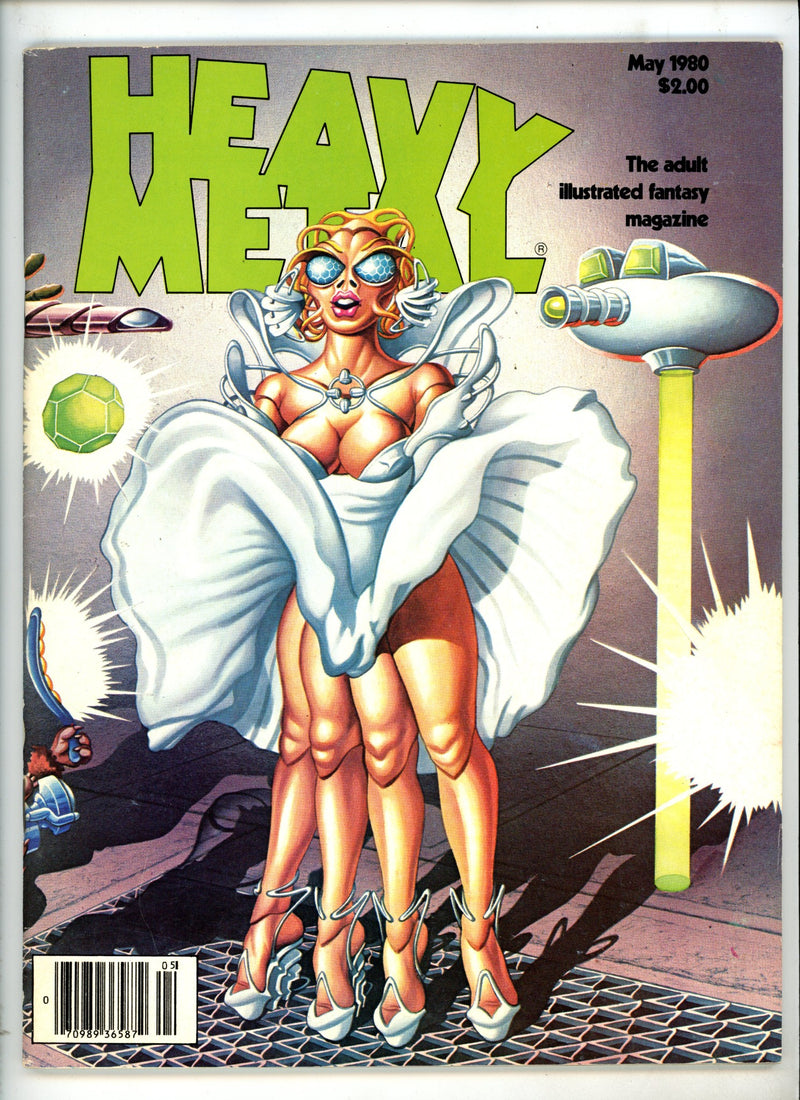 Heavy Metal Vol 1980 May Newsstand VF-