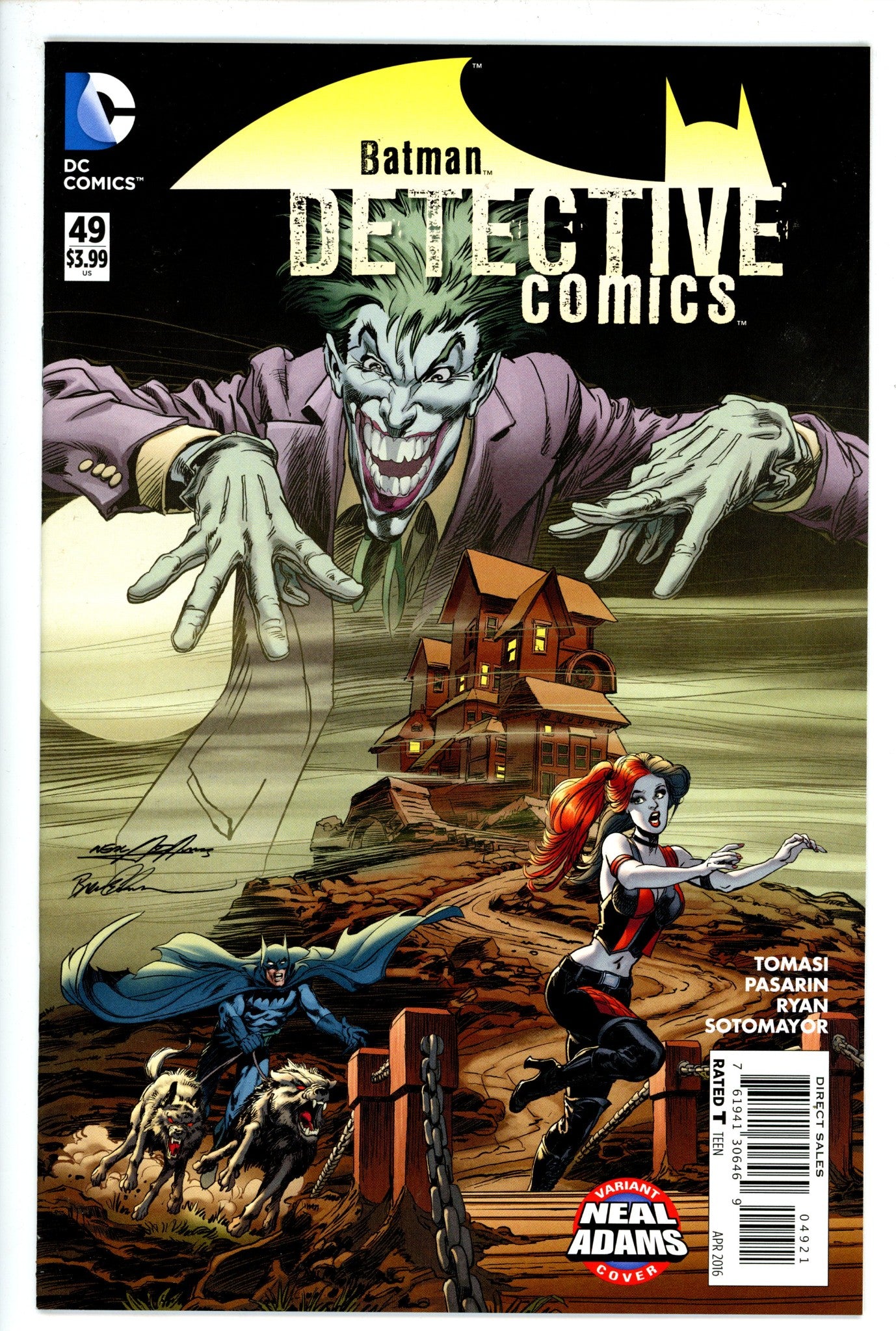 Detective Comics Vol 2 49 Adams Variant NM