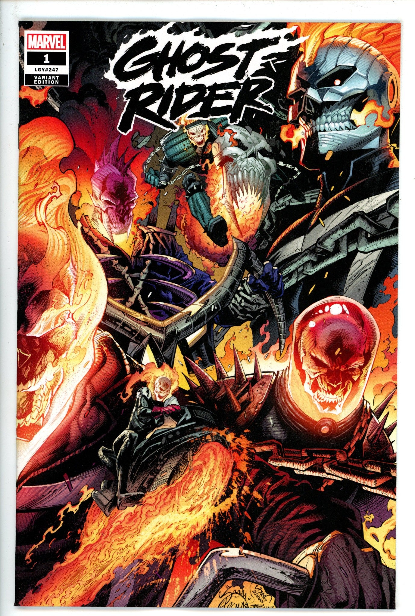 Ghost Rider Vol 9 1 Stegman Variant (2022)