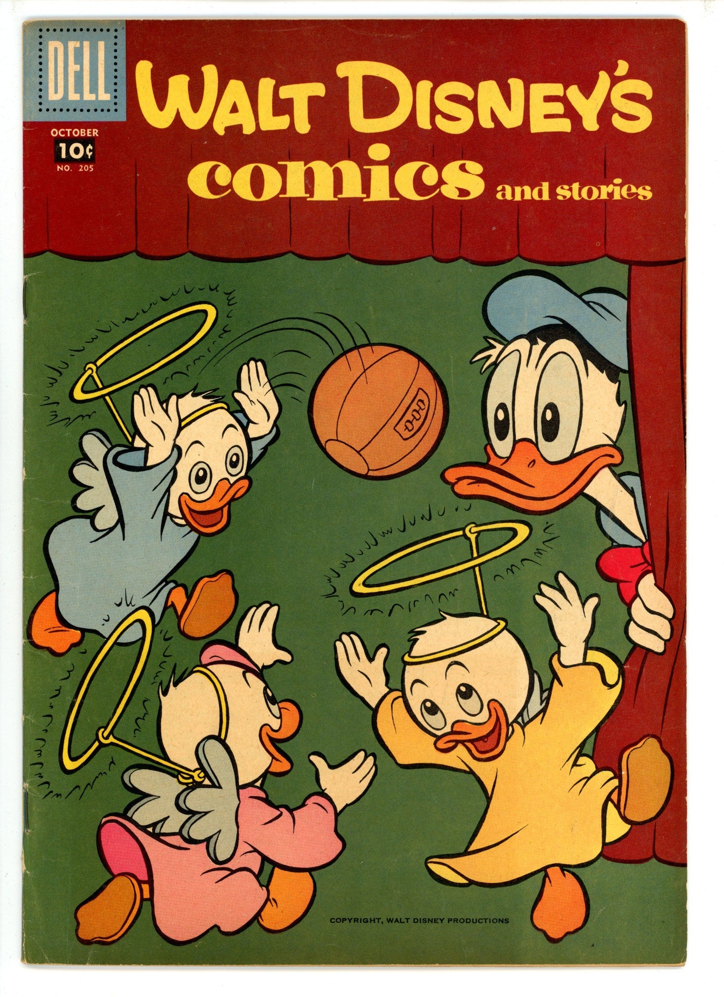 Walt Disney's Comics and Stories Vol 18 1 (205) VG/FN (1957)
