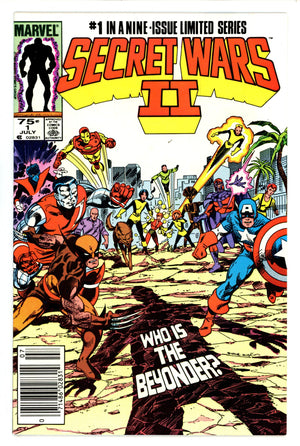 Secret Wars II 1 Newsstand VF-