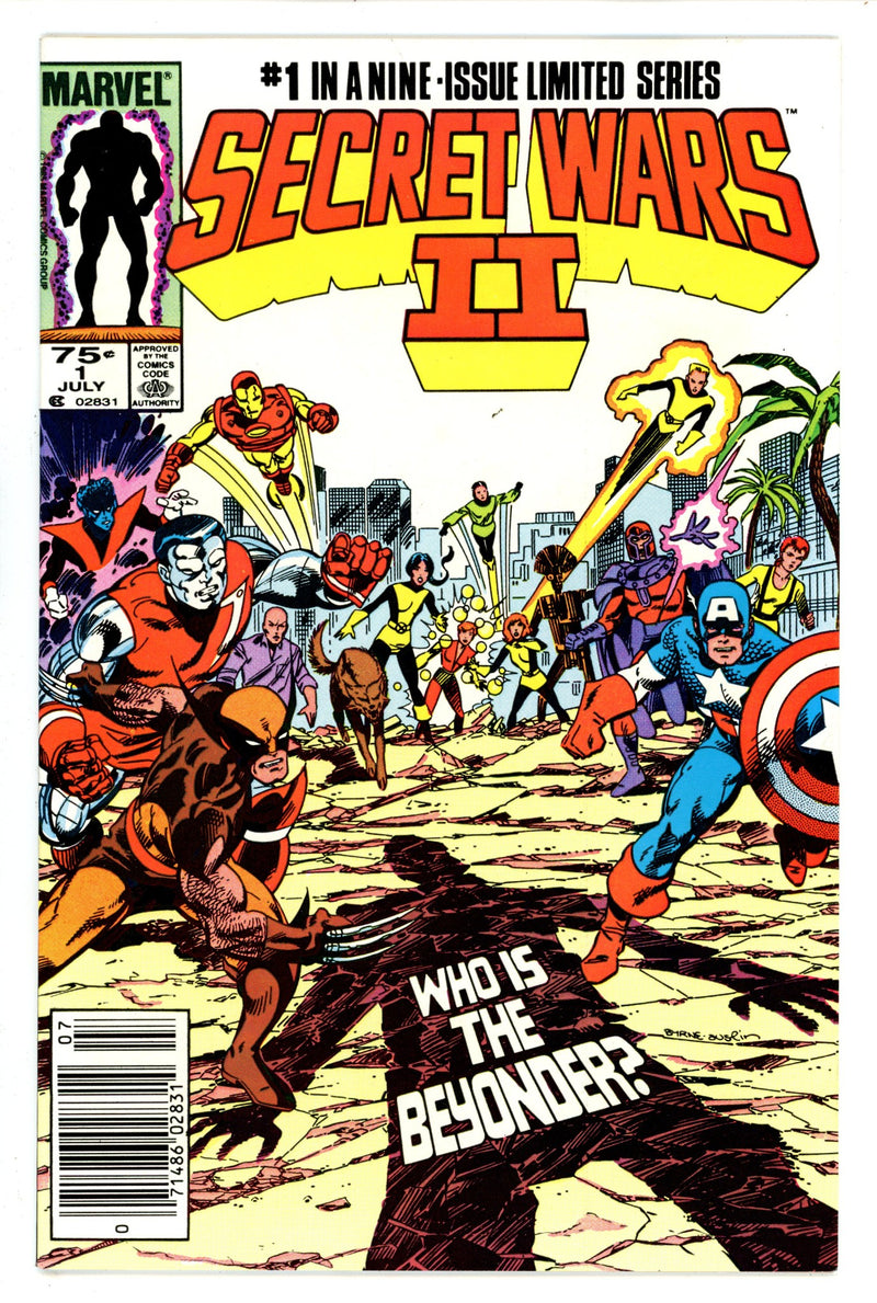 Secret Wars II 1 Newsstand VF-
