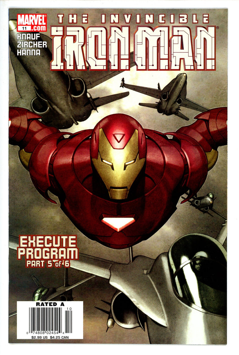Iron Man Vol 4 11 Newsstand VF+