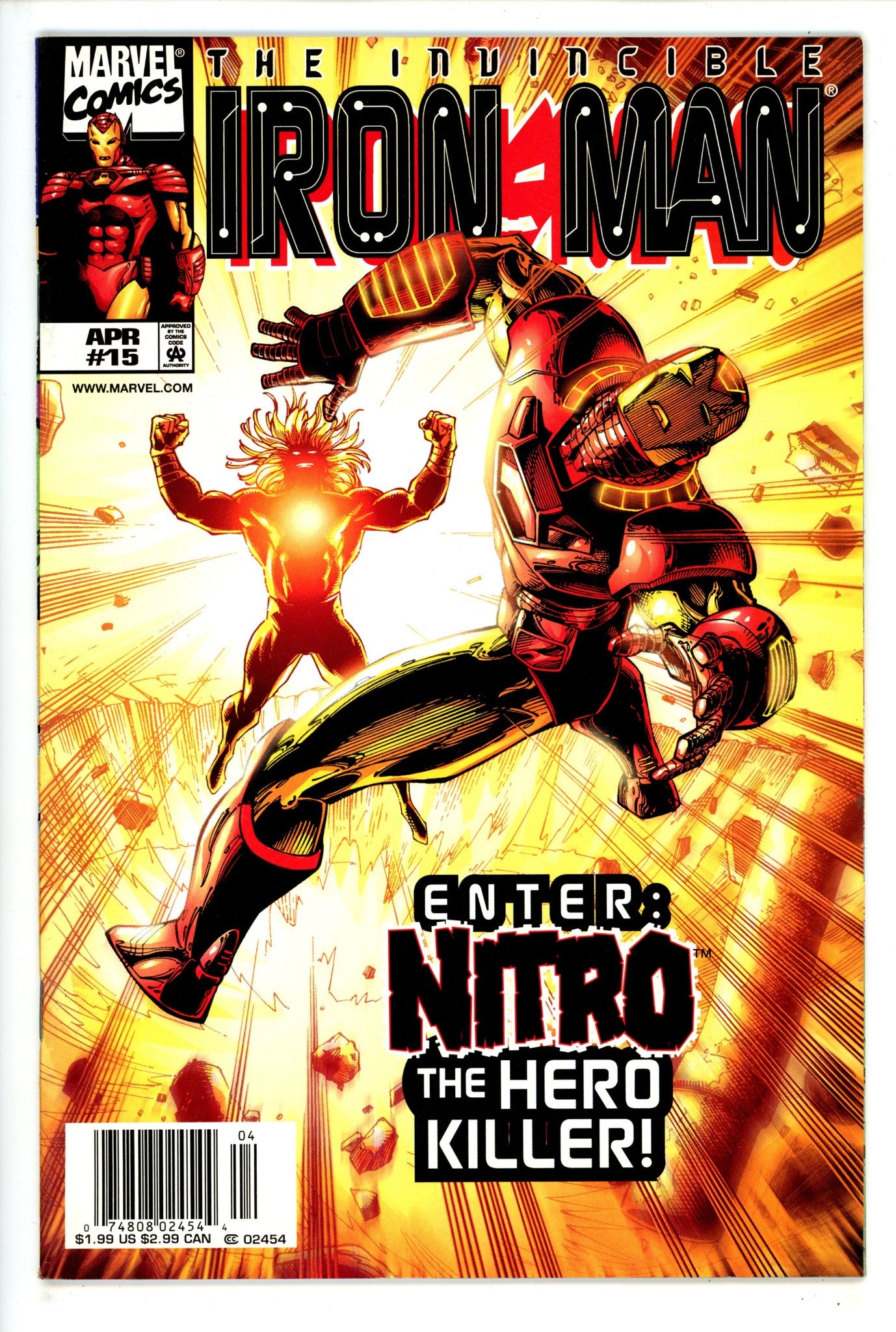 Iron Man Vol 3 15 Newsstand