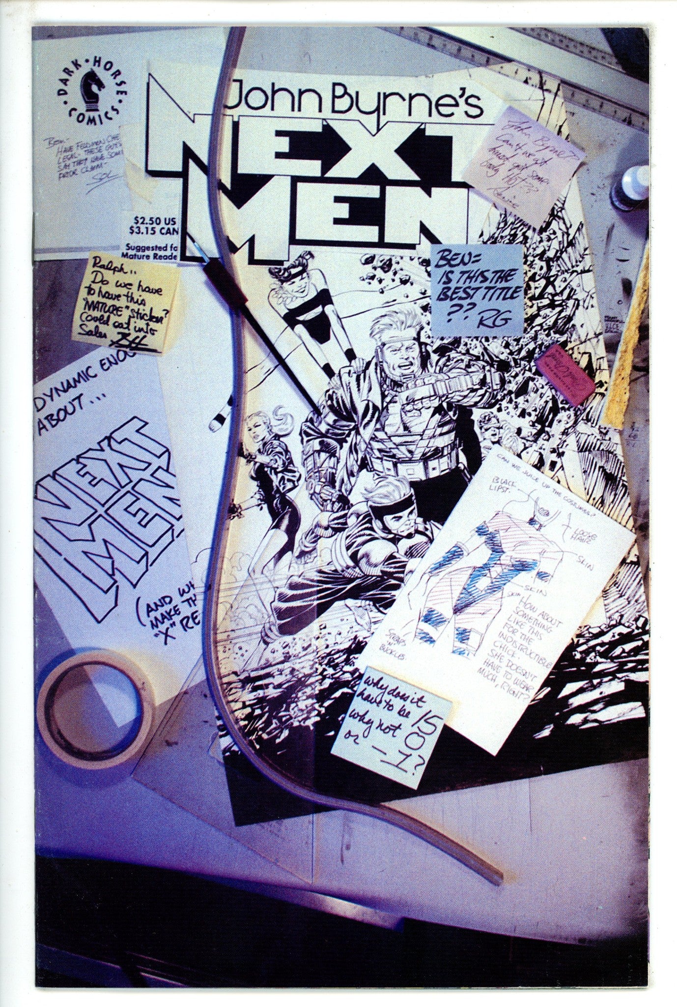 John Byrne's Next Men 15 (1993)