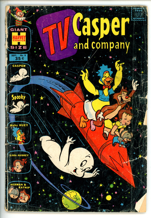 T.V. Casper and Company 8 Canadian, Coupon Clipped Bc (1965)