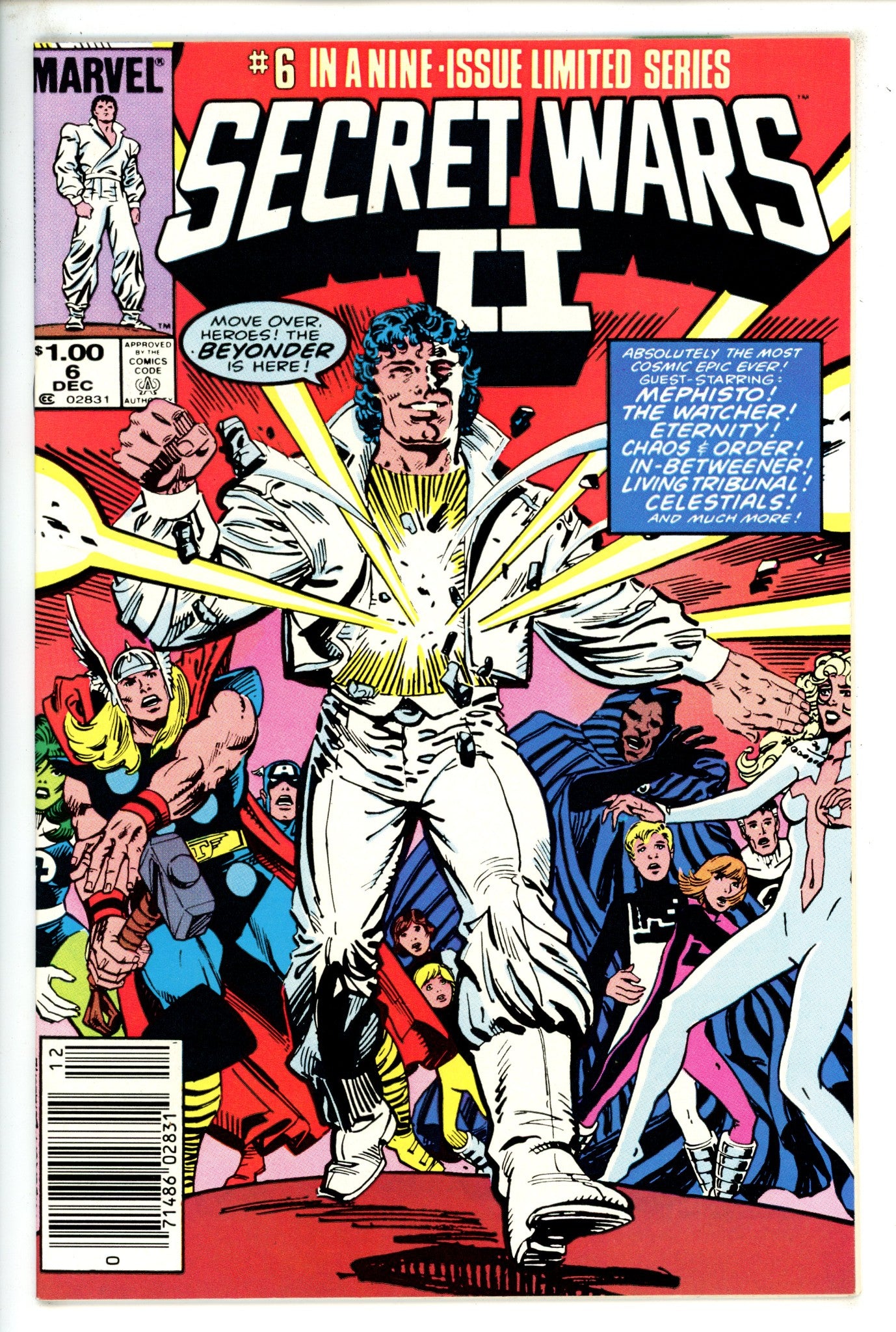 Secret Wars II 6 Canadian Price Variant VF/NM (1985)