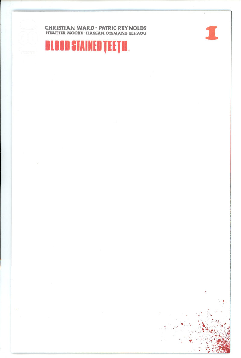Blood Stained Teeth 1 Blank Variant (2022)