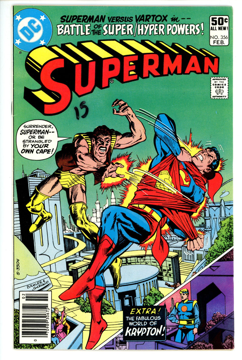Superman Vol 1 356 Newsstand