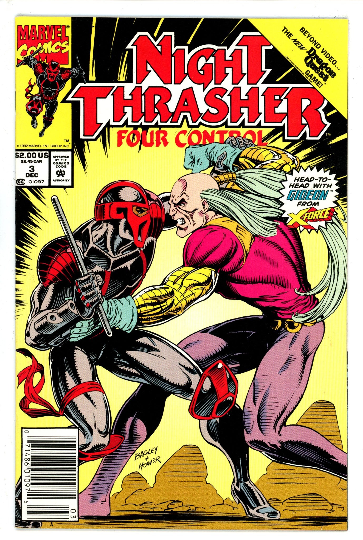 Night Thrasher: Four Control 3 Newsstand