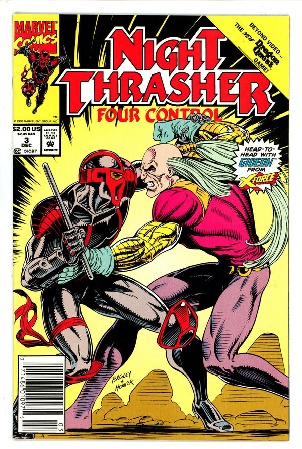 Night Thrasher: Four Control 3 Newsstand