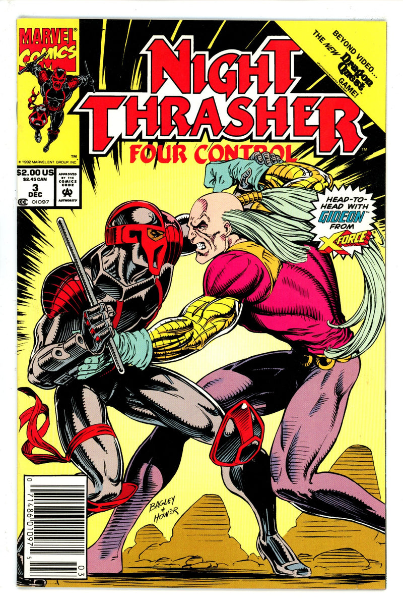 Night Thrasher: Four Control 3 Newsstand