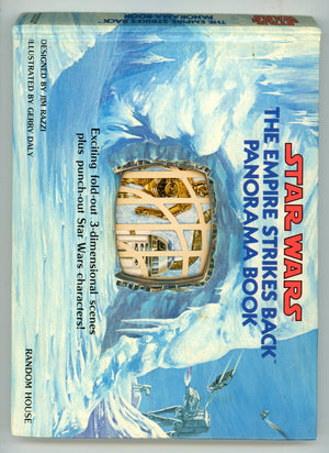 Star Wars The Empire Strikes Back Panorama Book HC MISSING PUNCH OUT CHARACTERS
