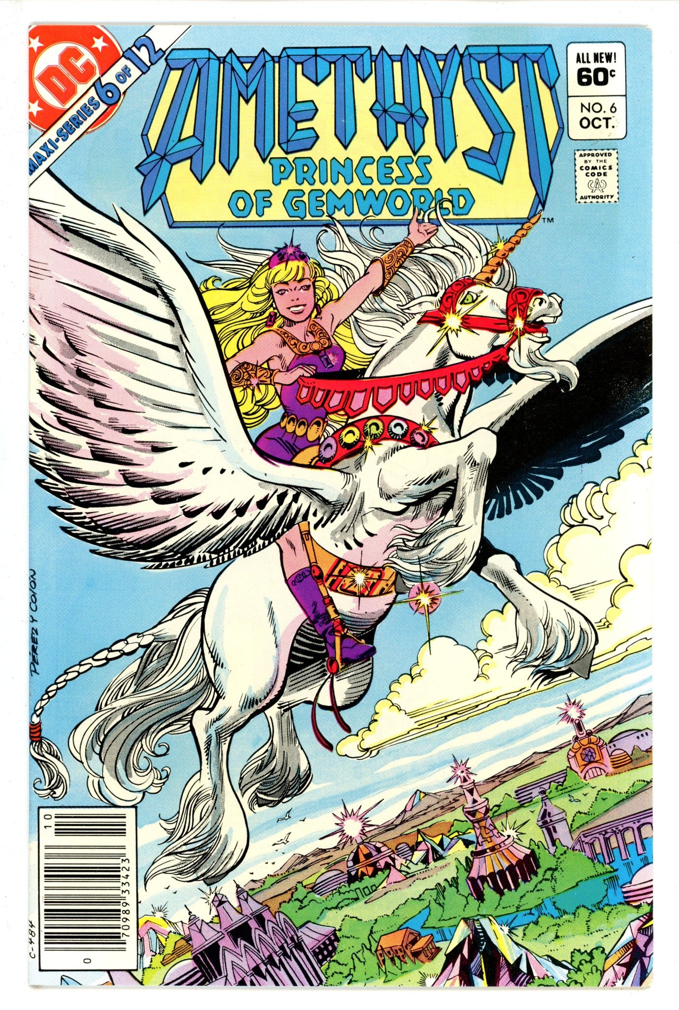 Amethyst, Princess of Gemworld Vol 1 6 Newsstand (1983)