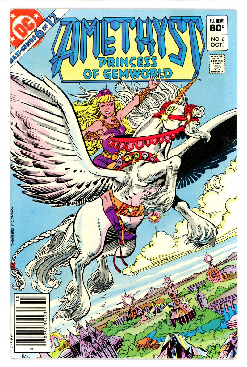 Amethyst, Princess of Gemworld Vol 1 6 Newsstand (1983)