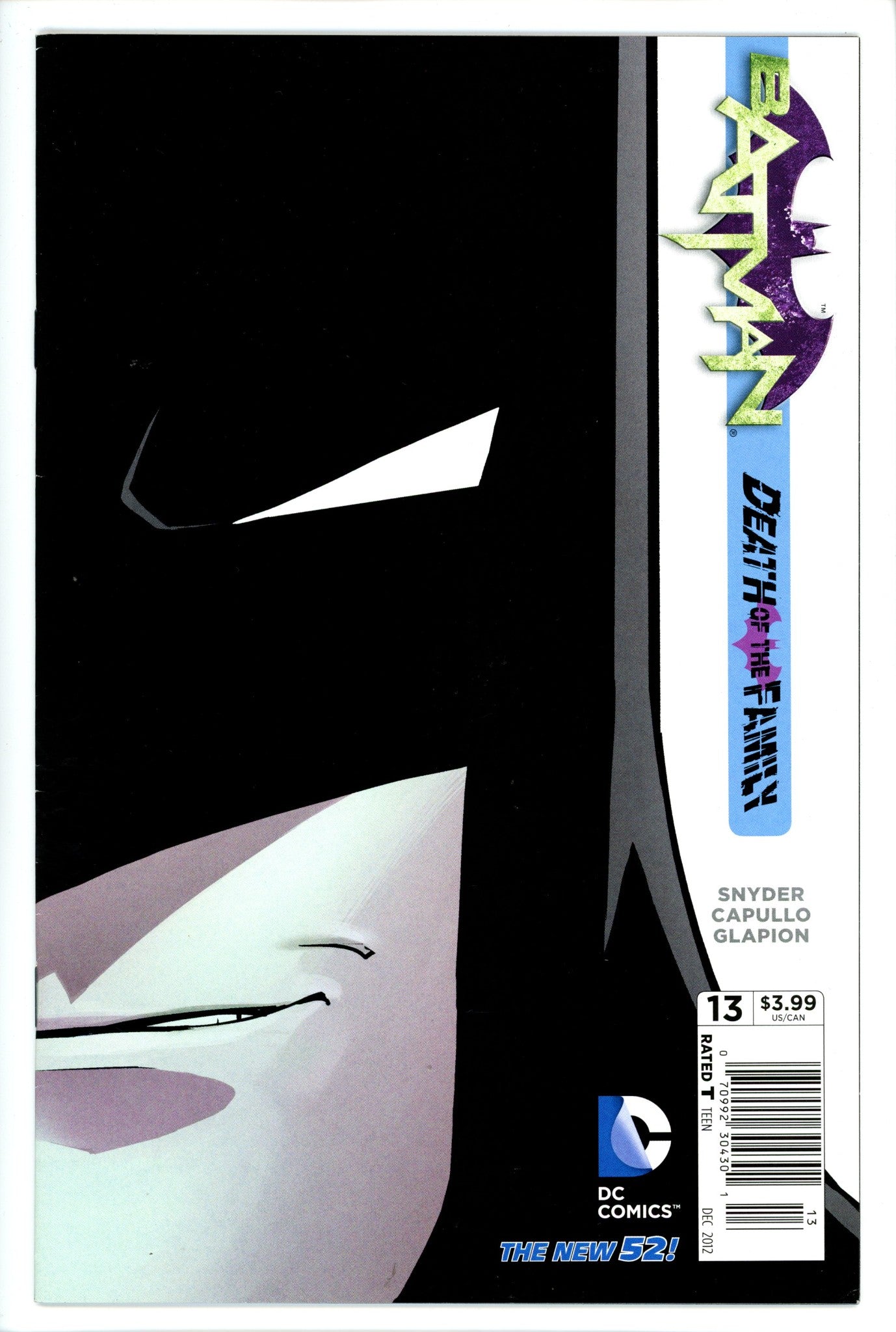 Batman Vol 2 13 Newsstand VF-DC-CaptCan Comics Inc