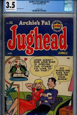 Archie's Pal Jughead 11 CGC 3.5 (1951)
