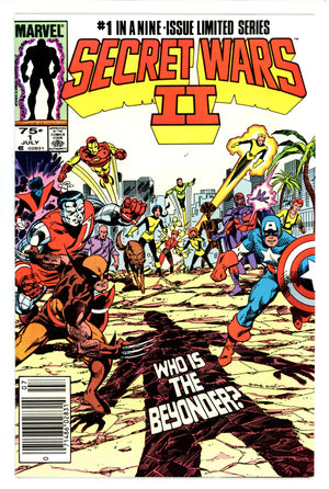 Secret Wars II 1 Newsstand VF