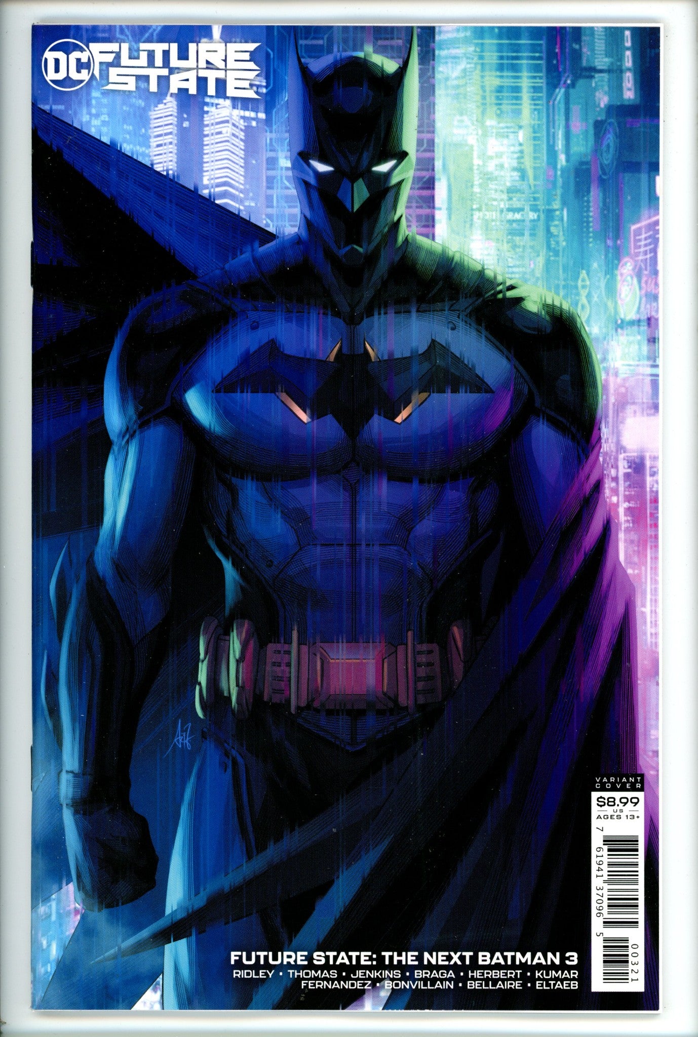 Future State Next Batman 3 Artgerm Variant-DC-CaptCan Comics Inc
