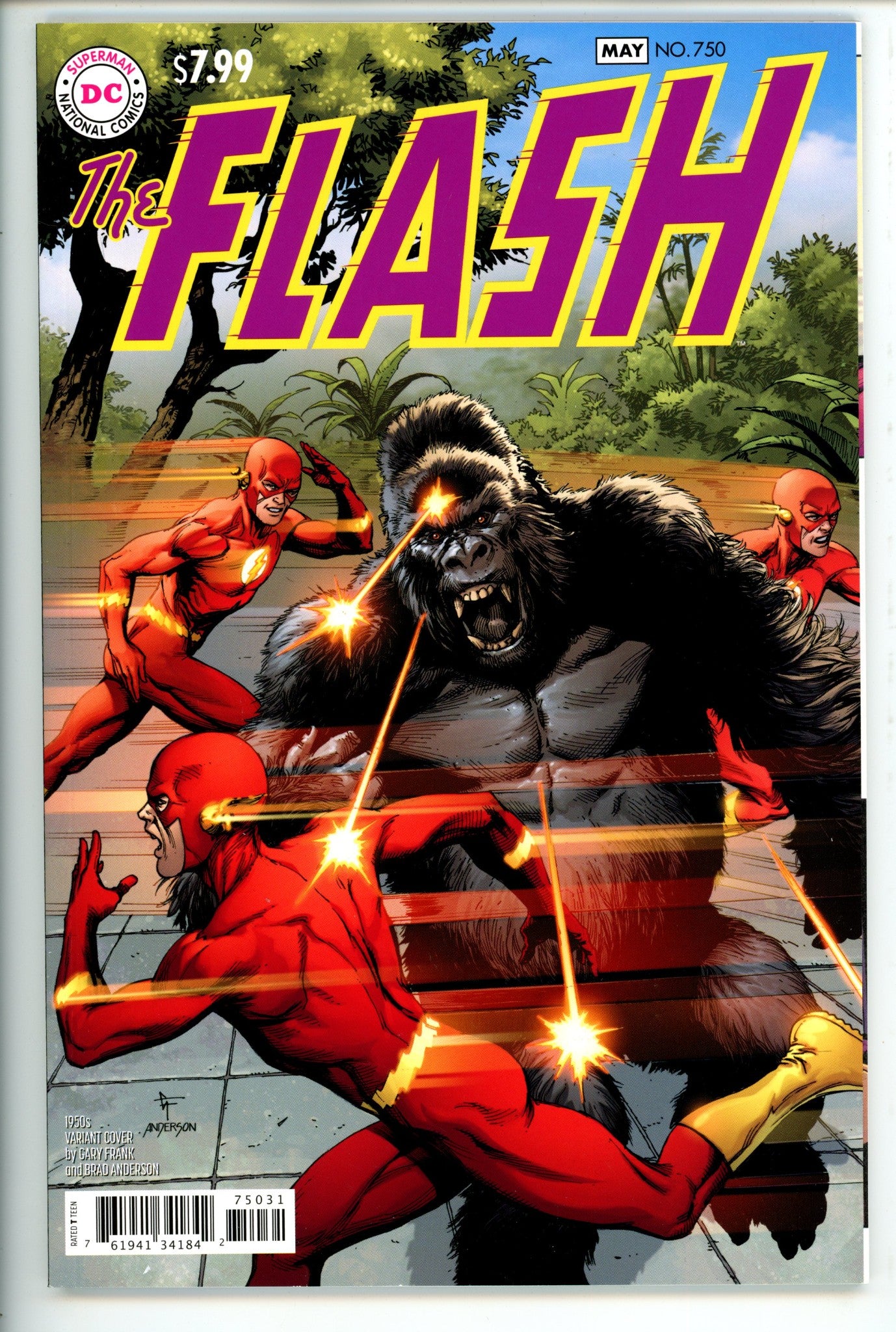 The Flash Vol 5 750 Frank Variant