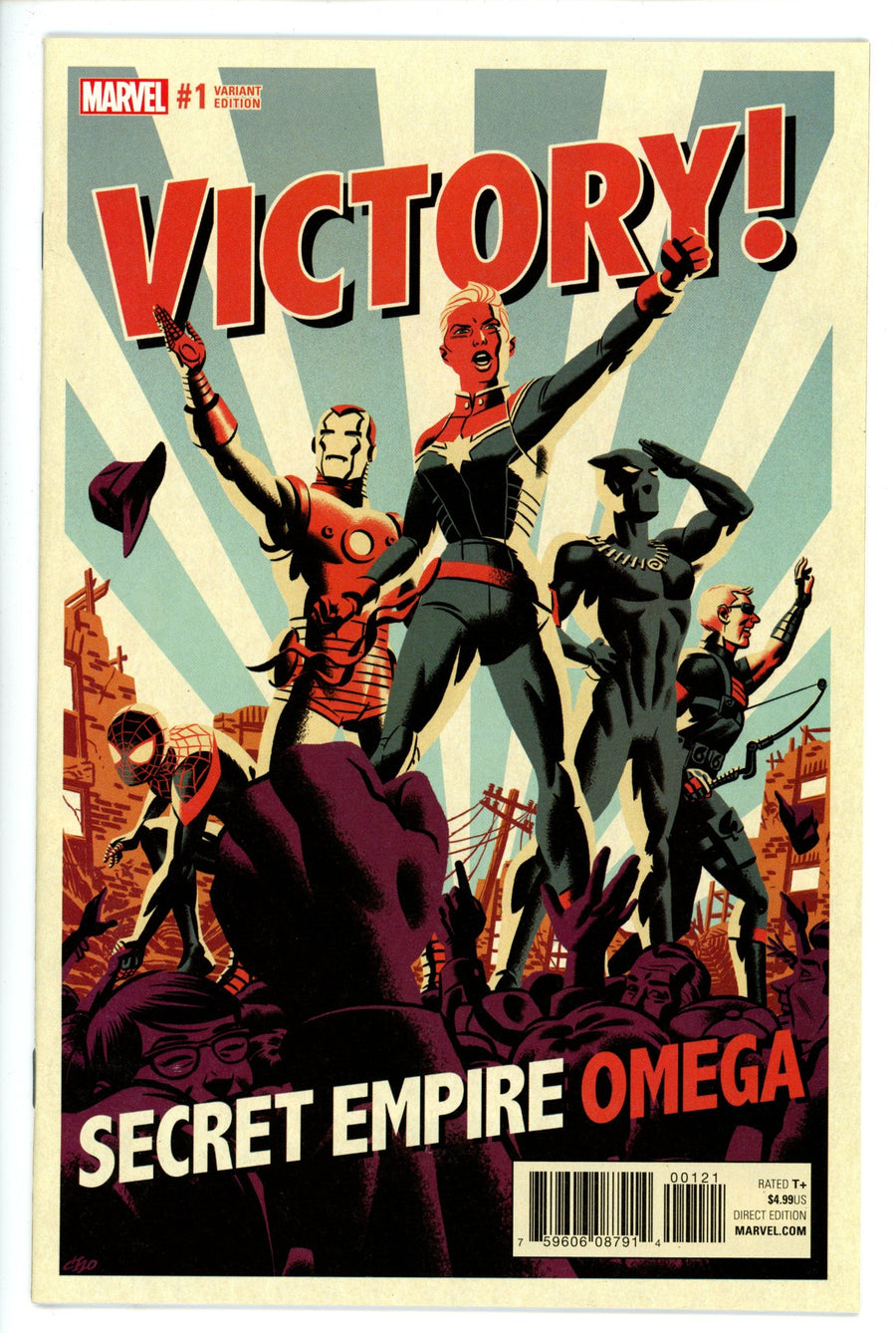 Secret Empire Omega 1 Cho Variant