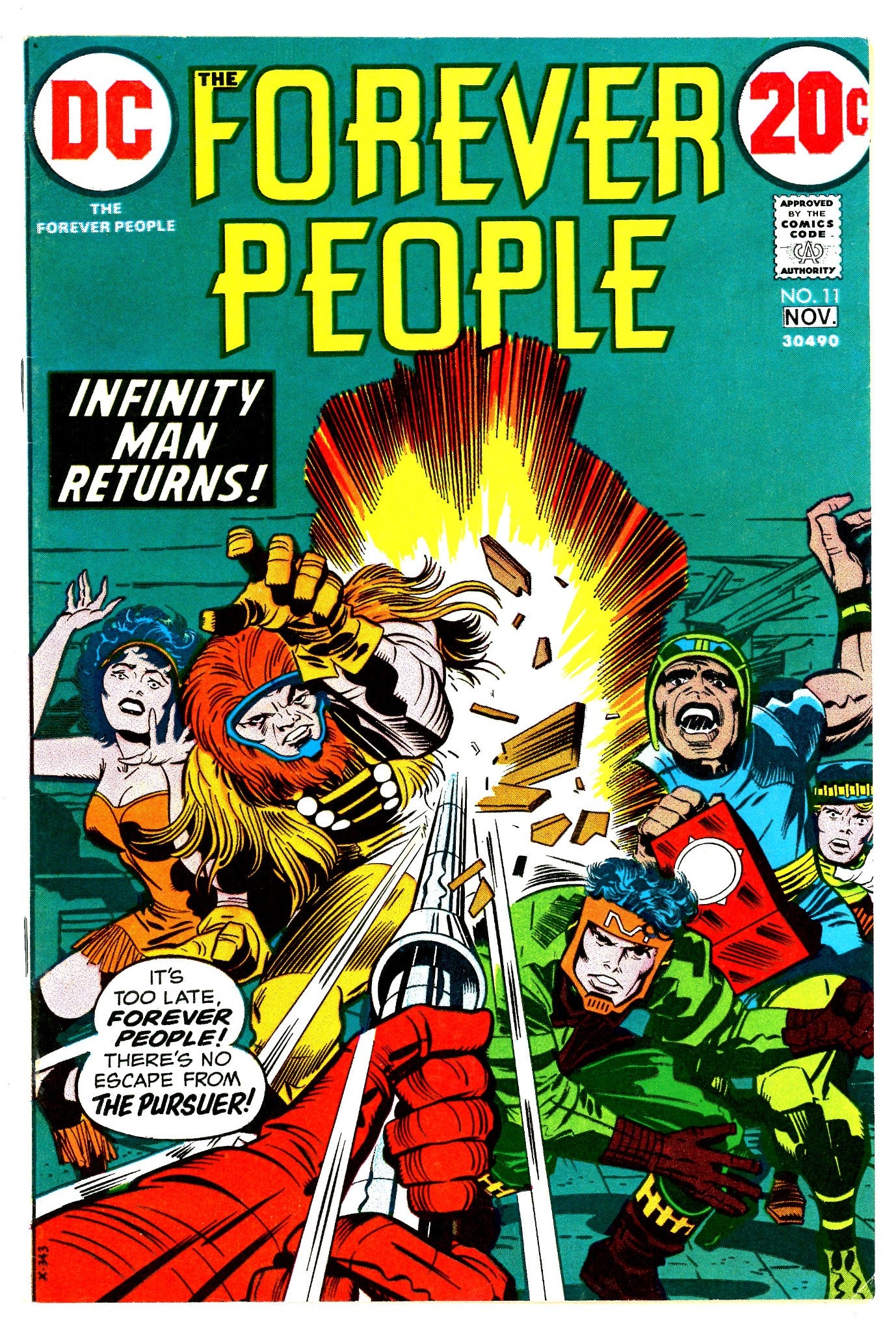 The Forever People Vol 1 11 FN/VF