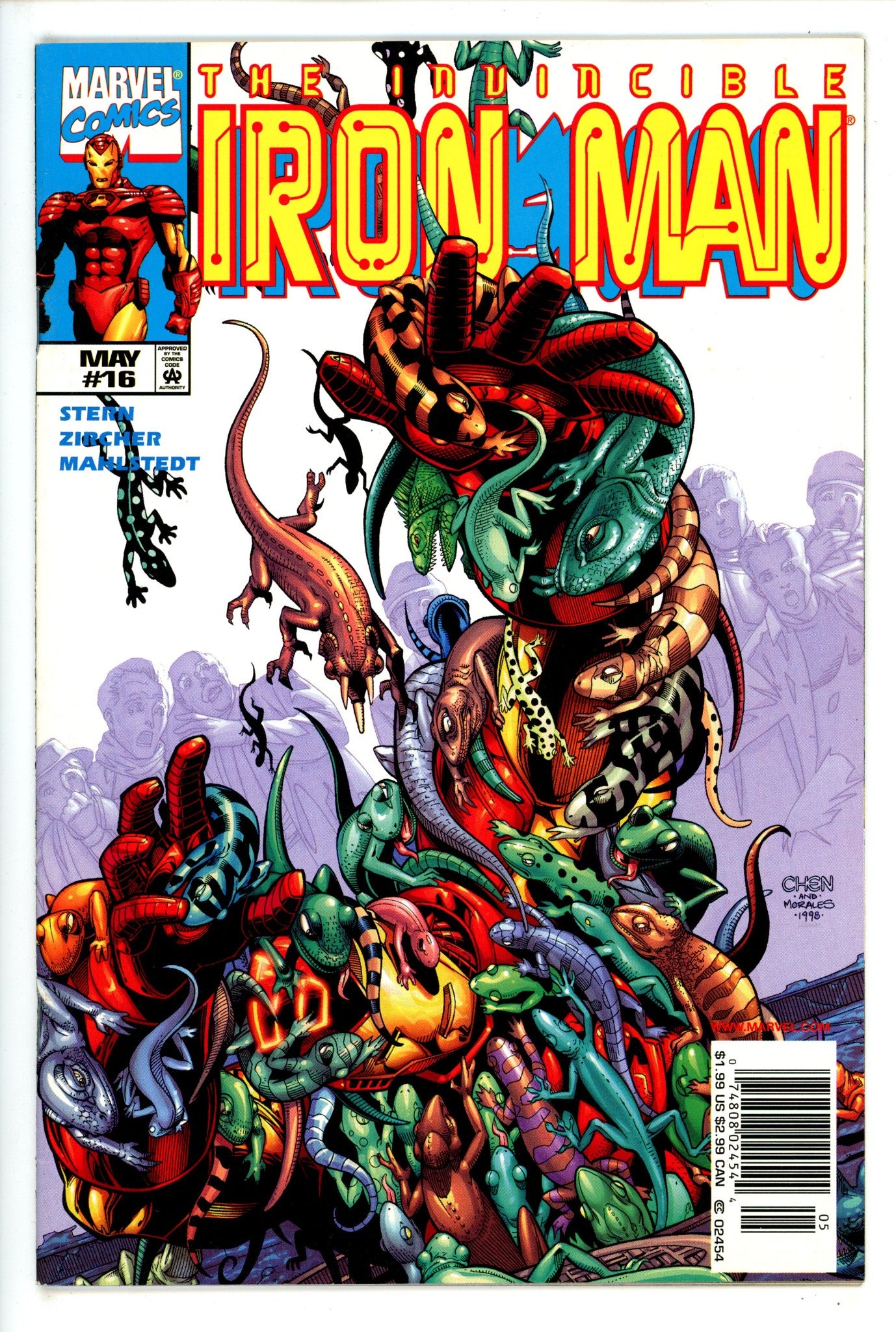 Iron Man Vol 3 16 Newsstand