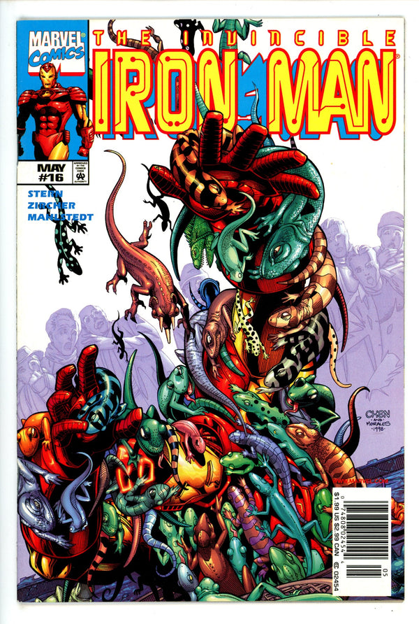 Iron Man Vol 3 16 Newsstand