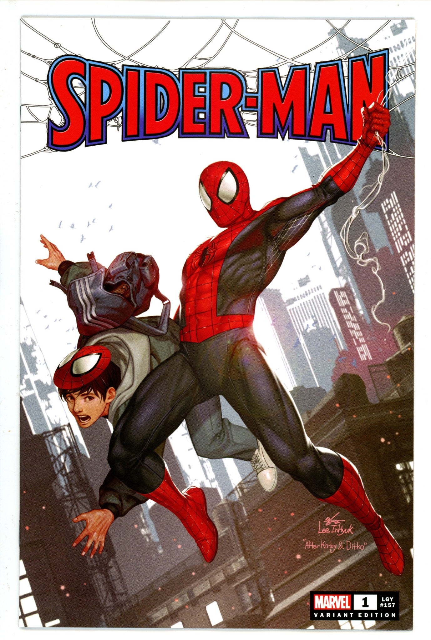 Spider-Man Vol 4 1 Inhyuk Lee Variant