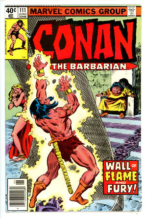 Conan the Barbarian Vol 1 111 Newsstand