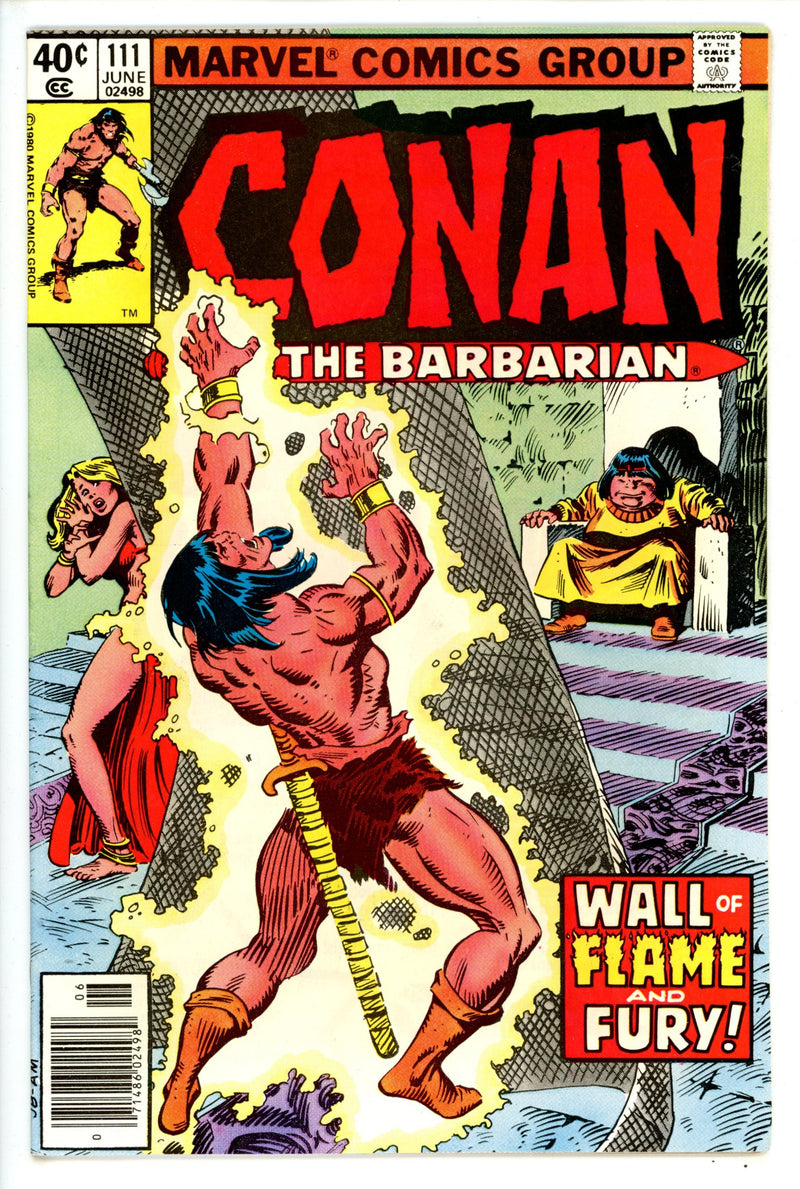 Conan the Barbarian Vol 1 111 Newsstand