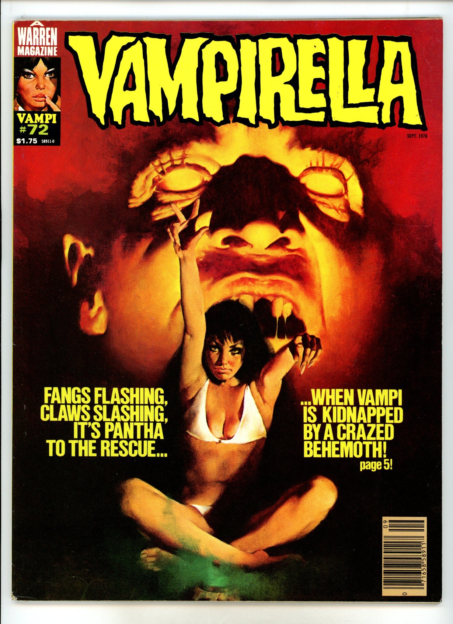 Vampirella Vol 1 72 Canadian VF+
