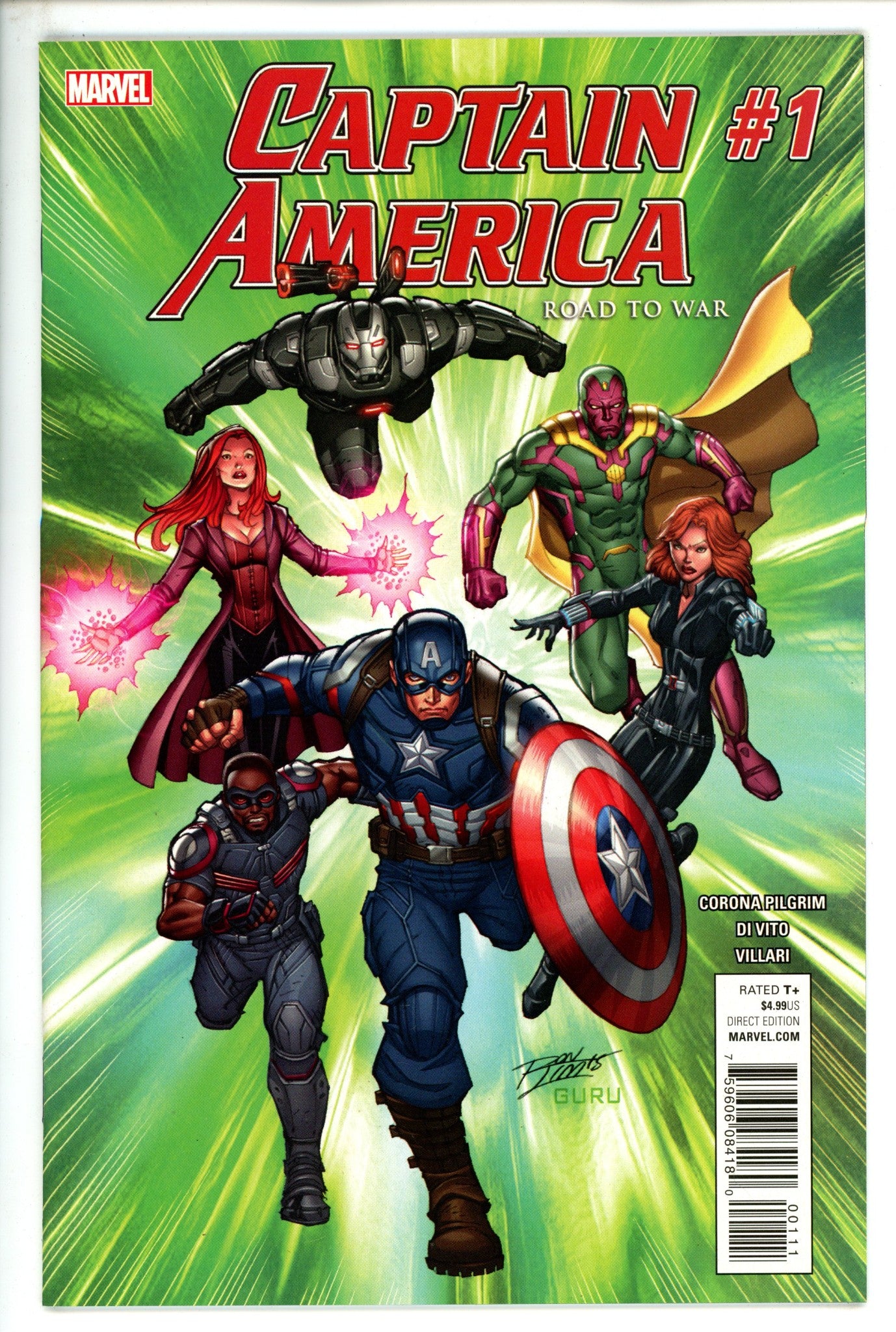 Captain America: Road to War 1 (2016)