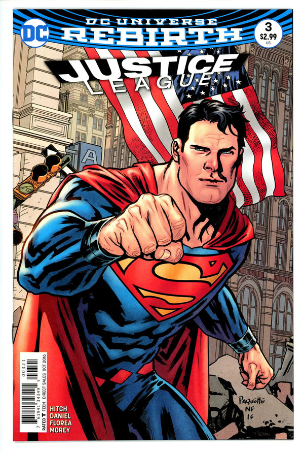 Justice League Vol 2 3 Paquette Variant