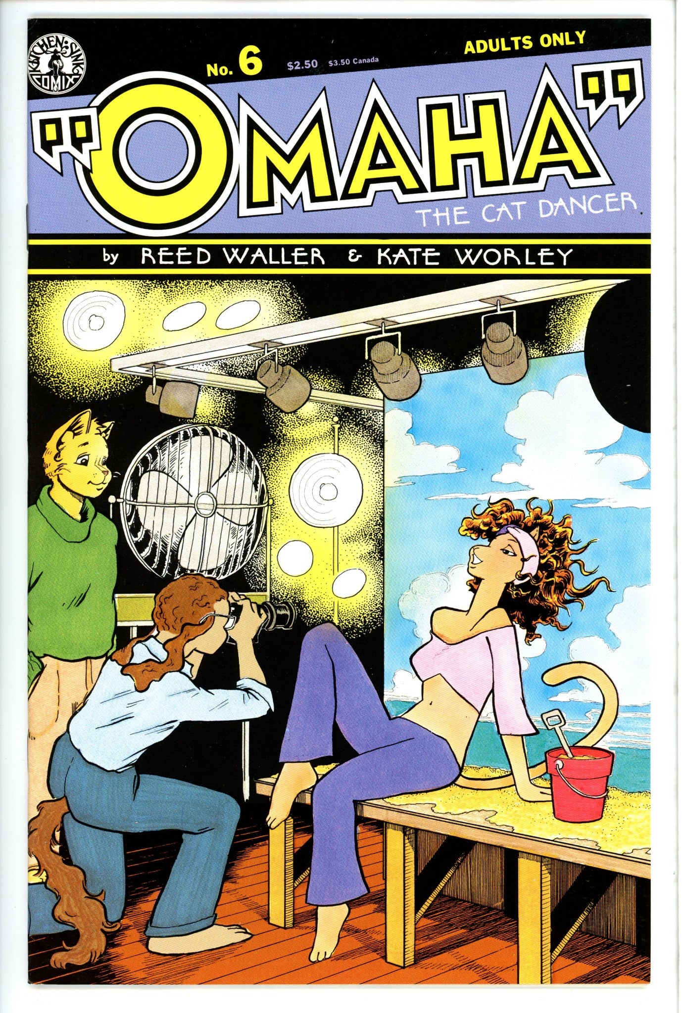 Omaha Cat Dancer Vol 2 6-Kitchen Sink-CaptCan Comics Inc