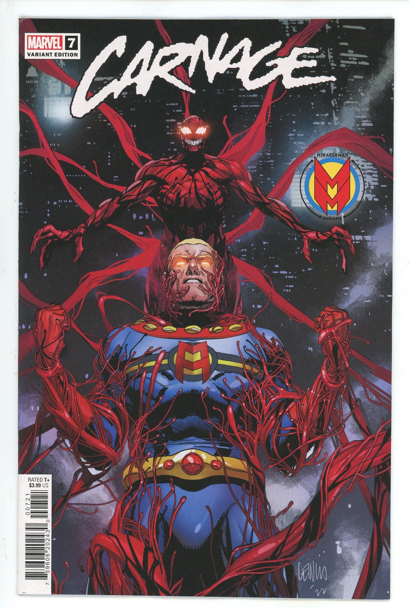 Carnage Vol 3 7 Yu Variant (2022)