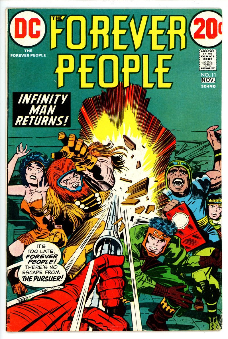 The Forever People Vol 1 11 FN+