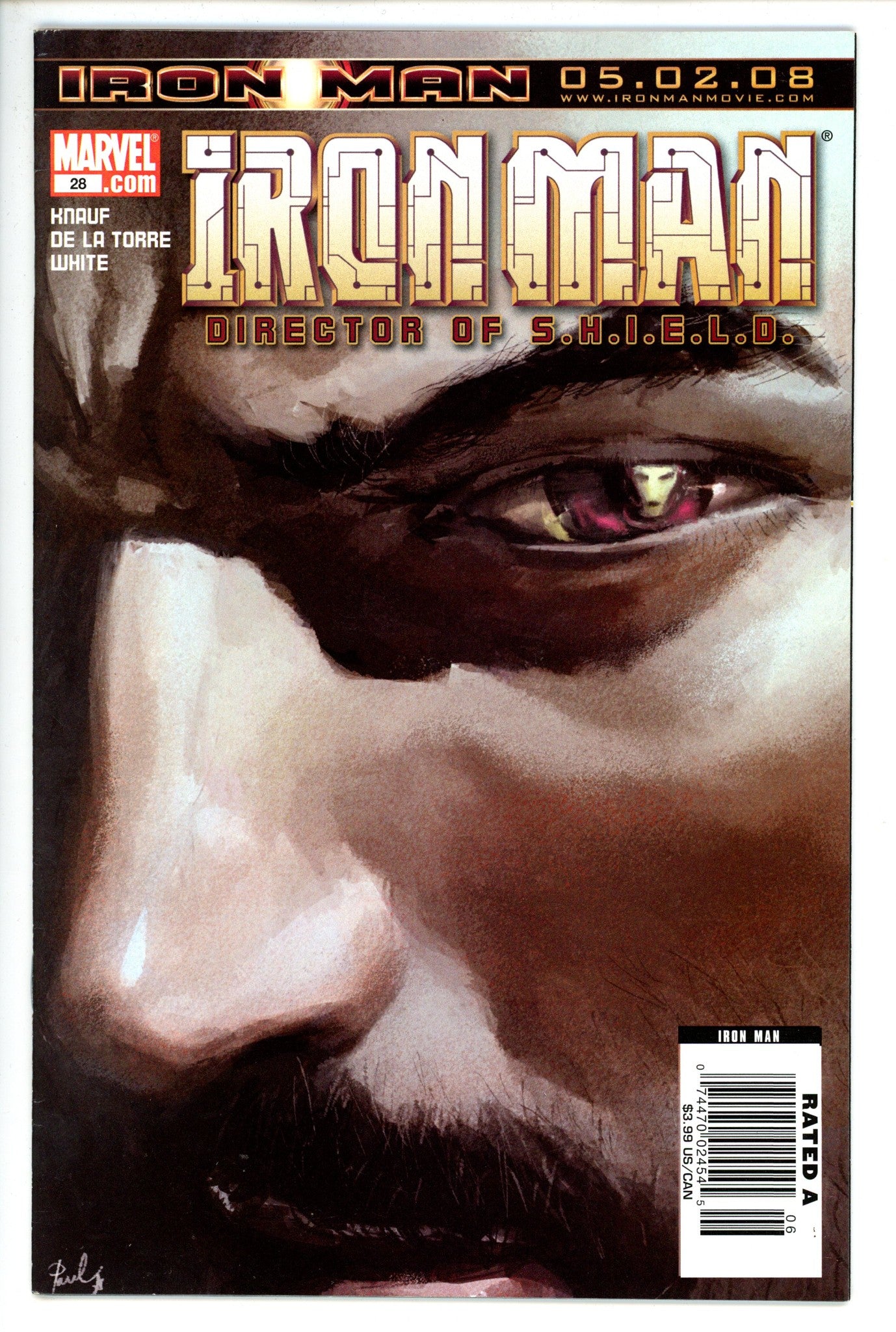 Iron Man Vol 4 28 Newsstand VF-