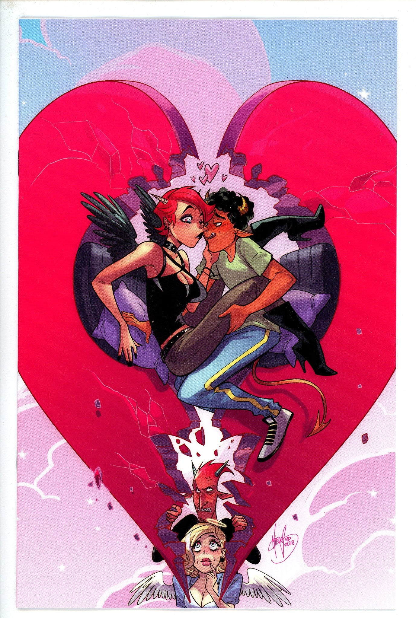 Unsacred Vol 2 5 Andolfo Variant-Ablaze-CaptCan Comics Inc