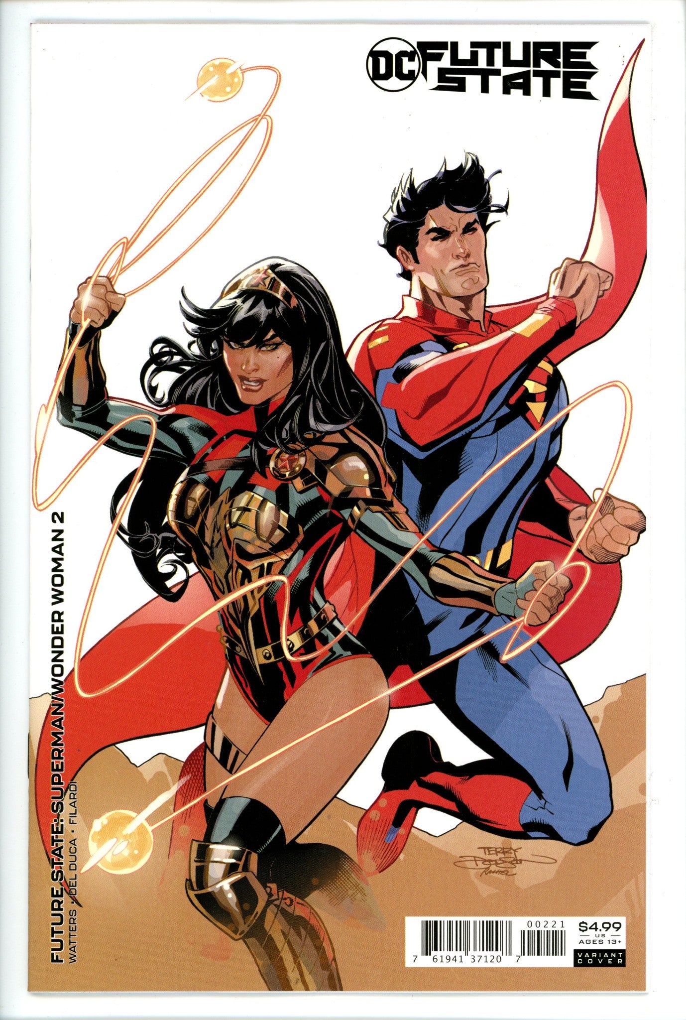 Future State Superman / Wonder Woman 2 Dodson Variant-DC-CaptCan Comics Inc
