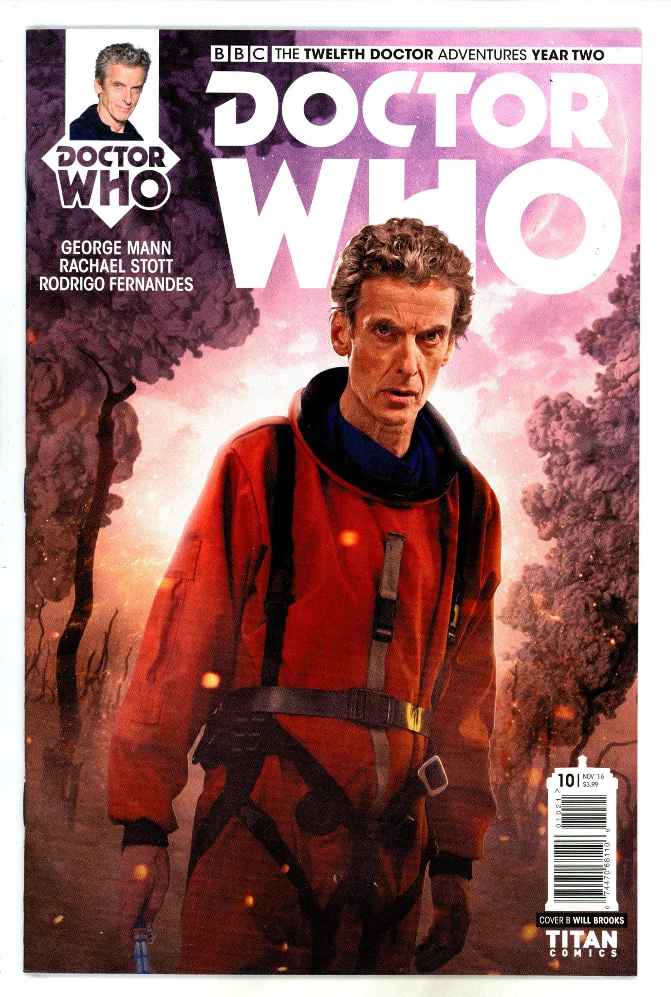 Doctor Who: The Twelfth Doctor Adventures: Year Two 10 Brooks Variant