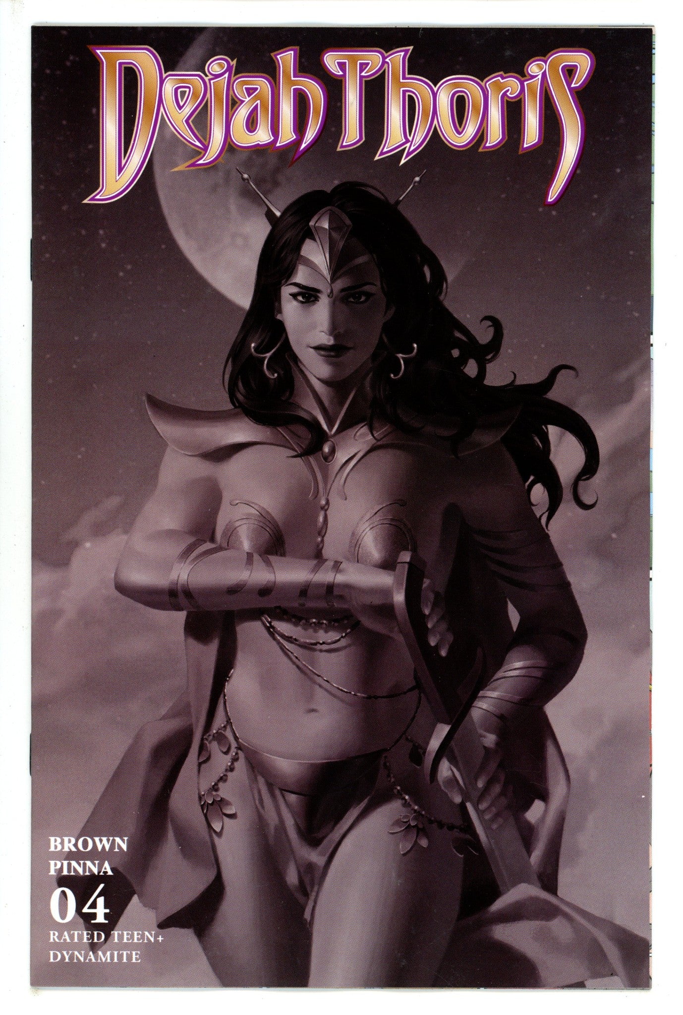 Dejah Thoris Vol 4 4 Yoon B&W Incentive Variant (2023)