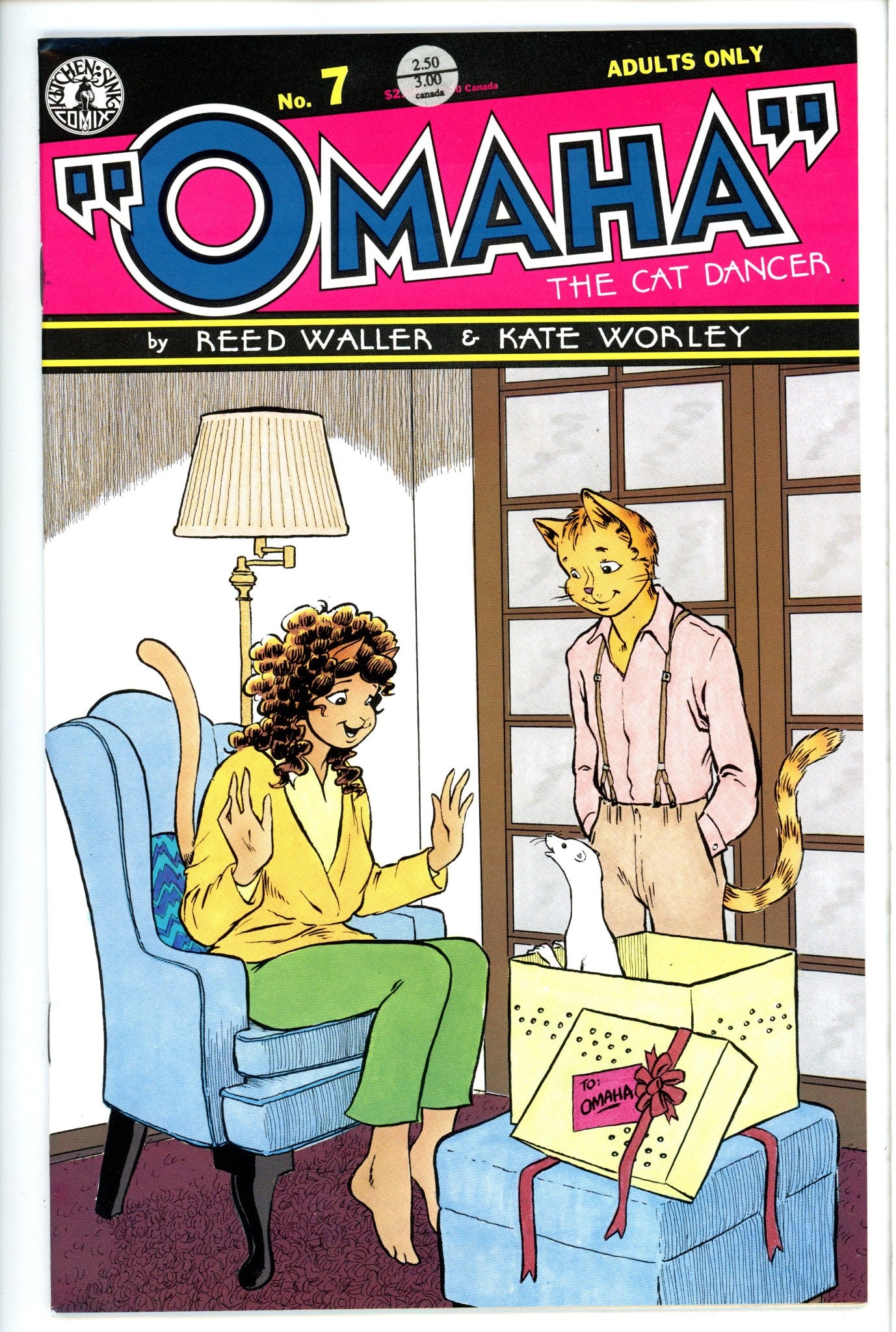 Omaha Cat Dancer Vol 2 7-Kitchen Sink-CaptCan Comics Inc