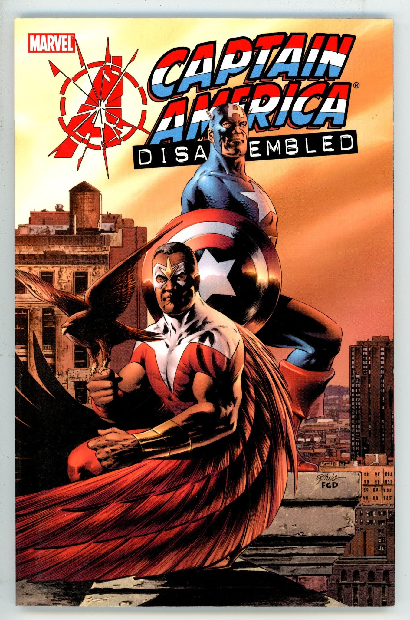 Avengers Disassembled Captain America TPB