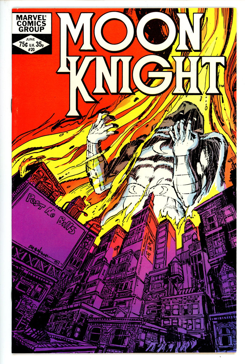 Moon Knight Vol 1 20 VF/NM