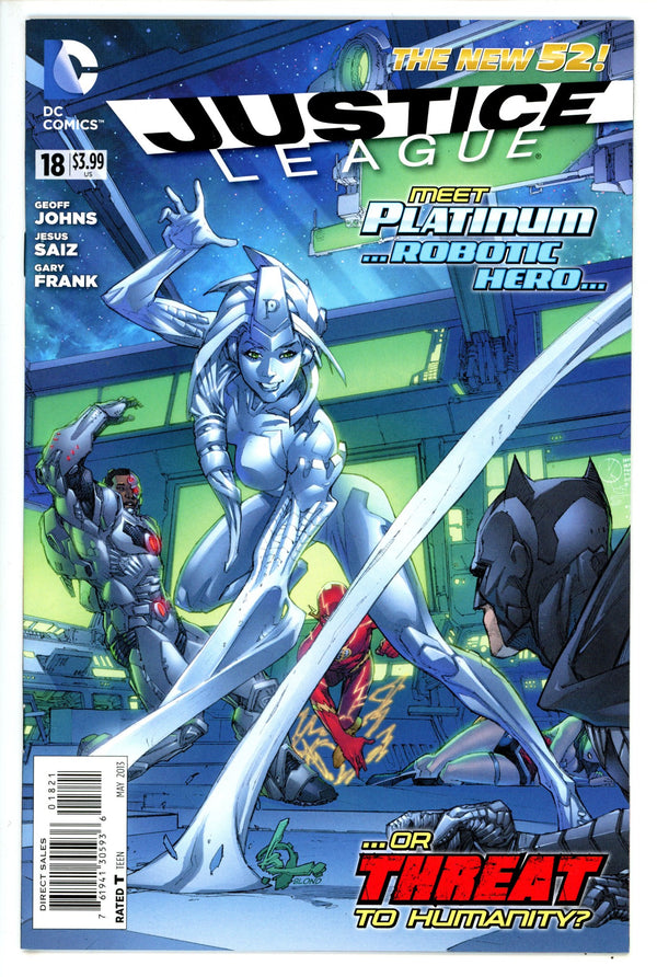 Justice League Vol 1 18 Rocafort Variant