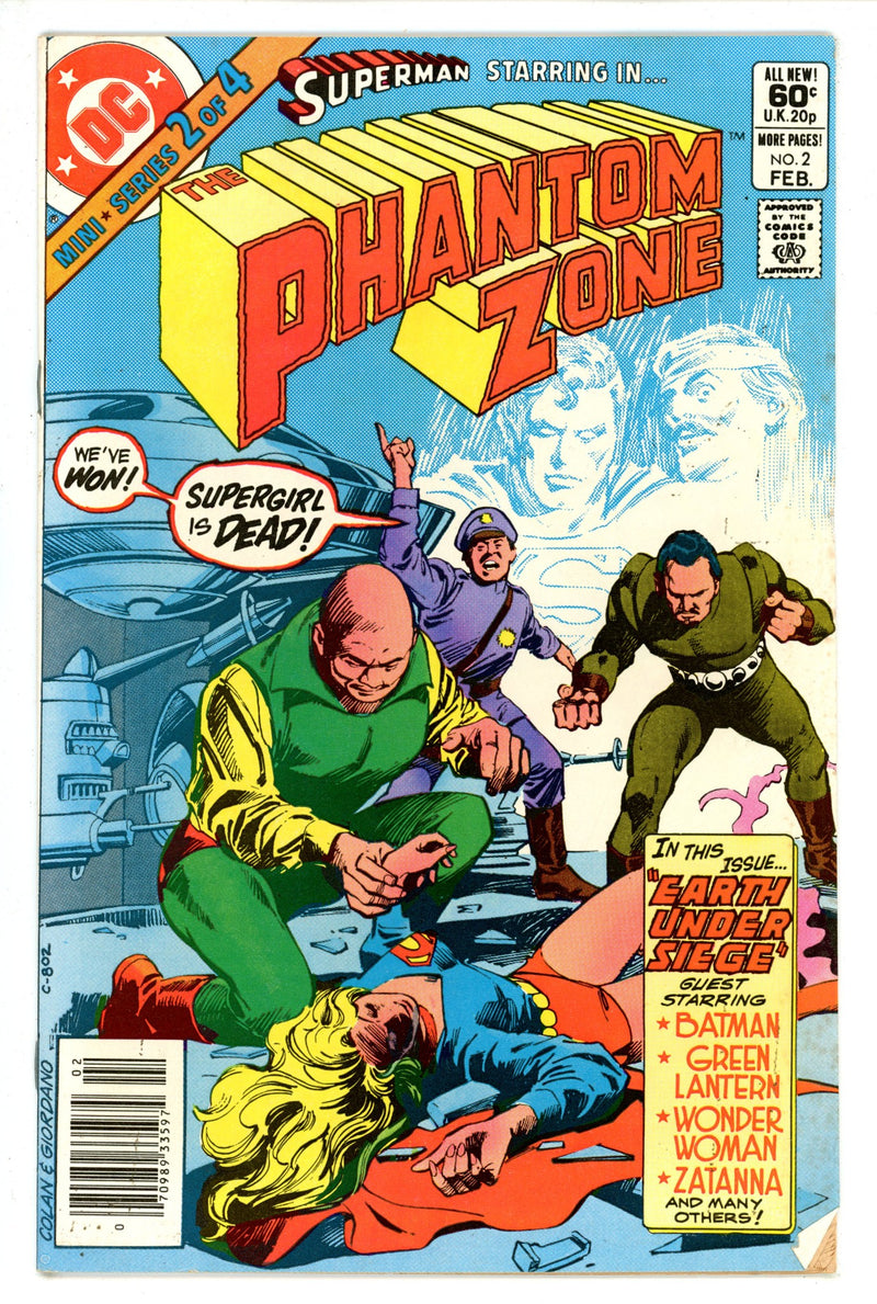 The Phantom Zone 2 Newsstand (1981)