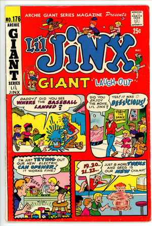 Archie Giant Series Magazine 176 VG/FN (1970)